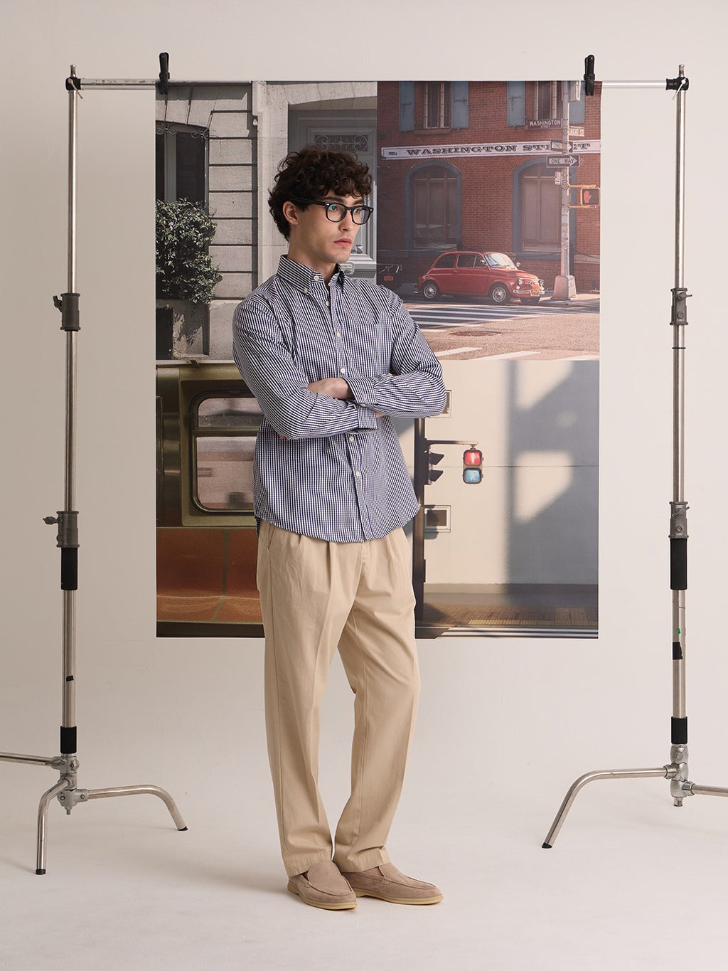 FRED CHINO PANTS - KHAKI
