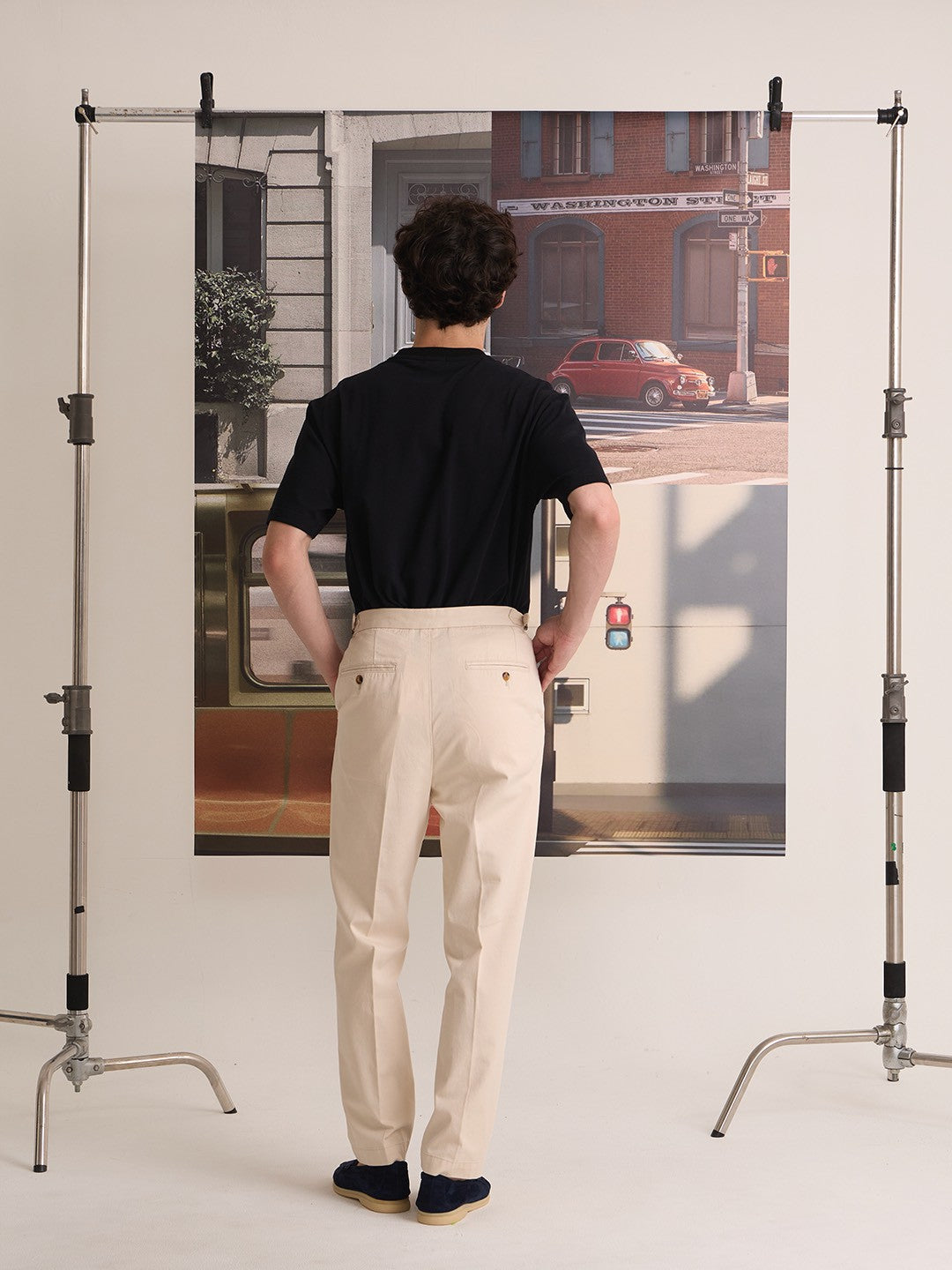 FRED CHINO PANTS - BEIGE