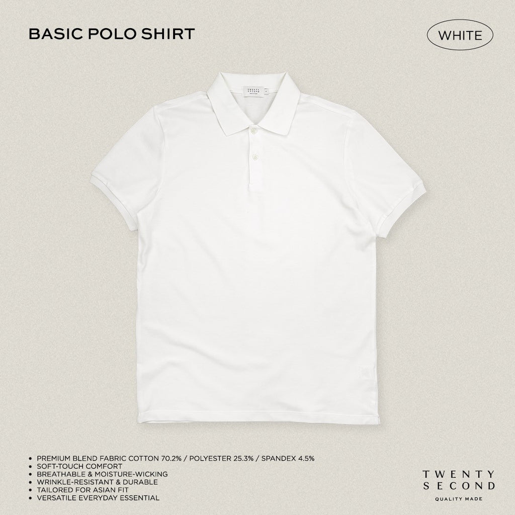 BASIC POLO - WHITE