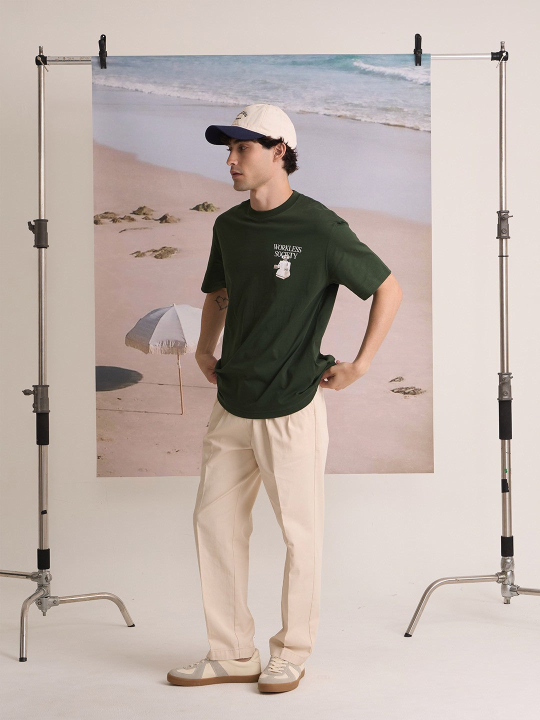 FRED CHINO PANTS - BEIGE