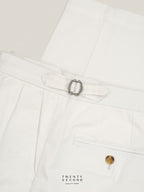 FRED CHINO PANTS - WHITE