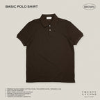BASIC POLO - BROWN