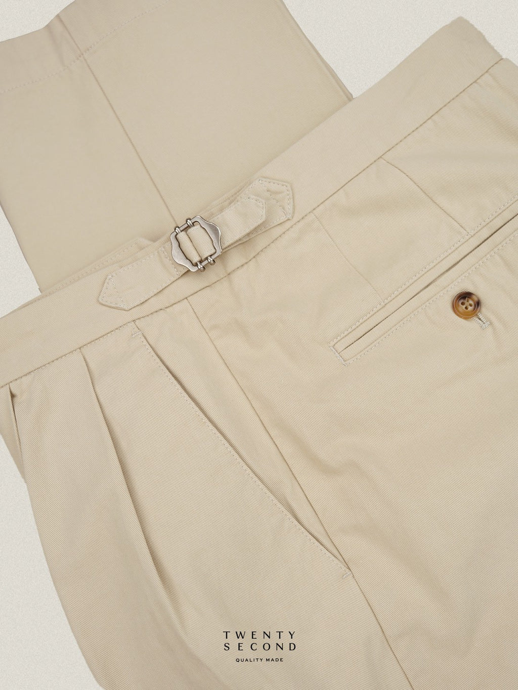 FRED CHINO PANTS - KHAKI