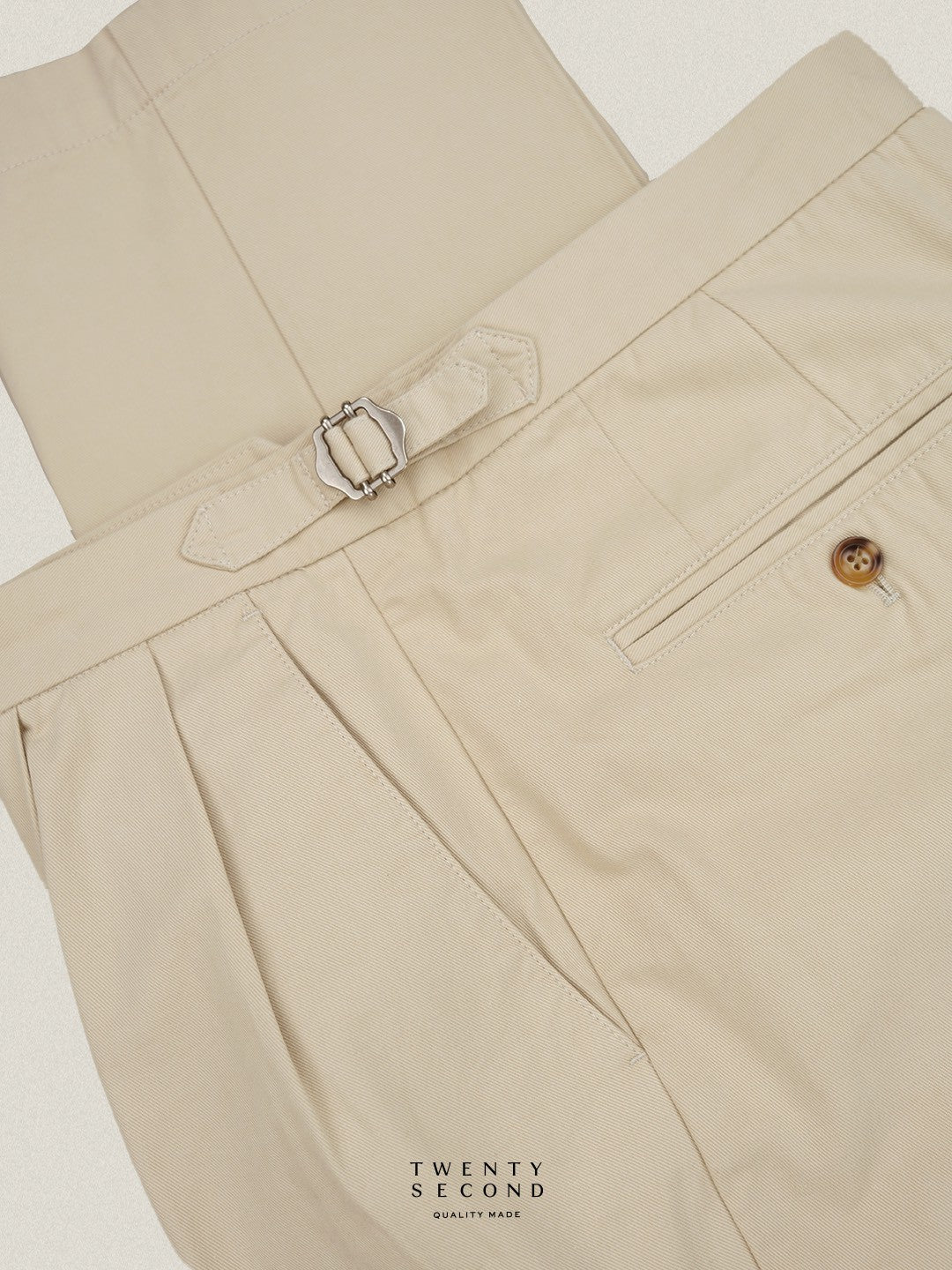 FRED CHINO PANTS - KHAKI
