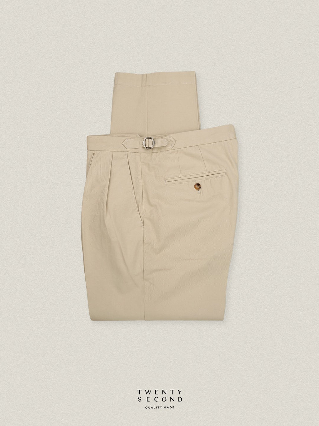 FRED CHINO PANTS - KHAKI