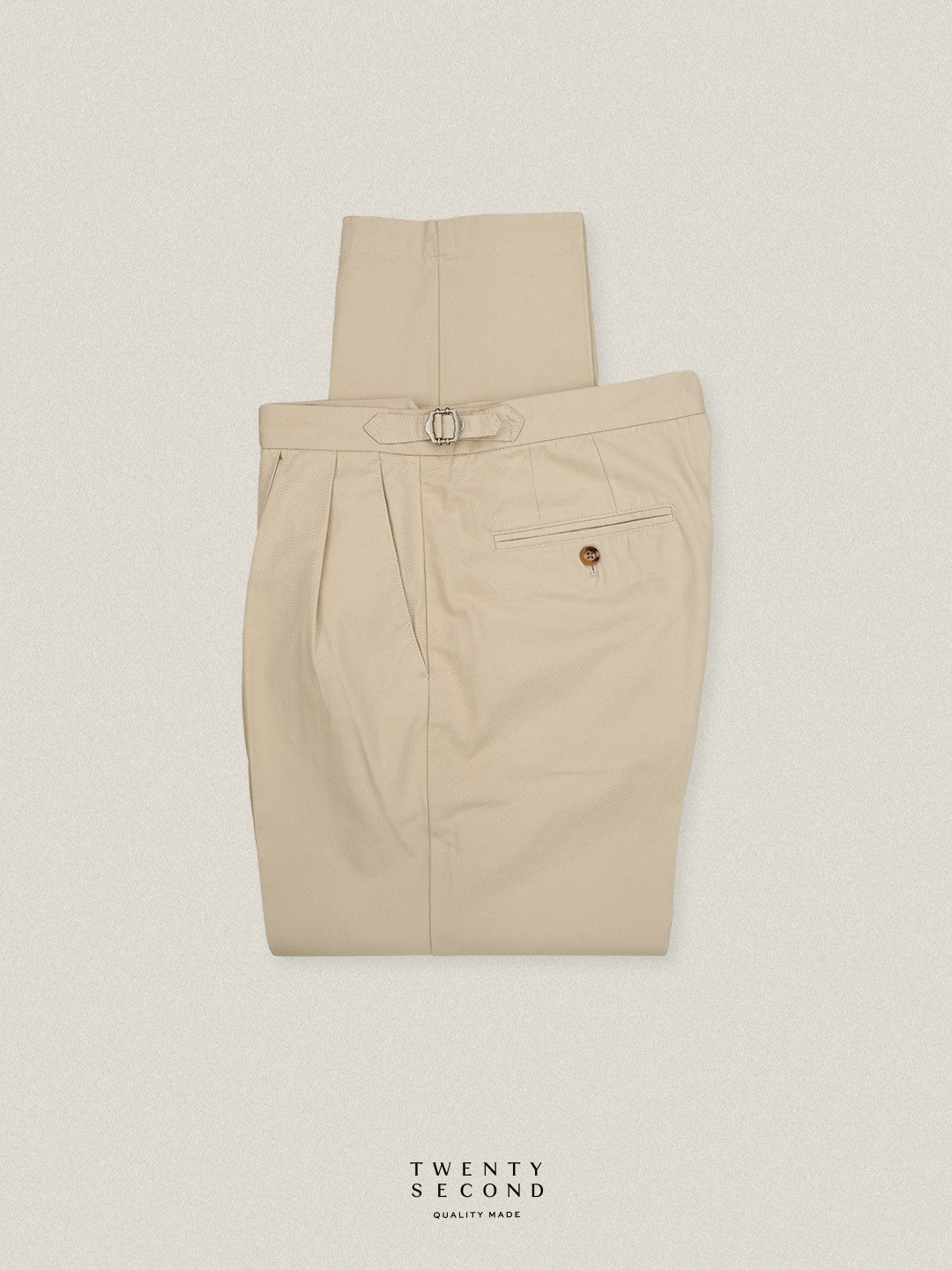 FRED CHINO PANTS - KHAKI