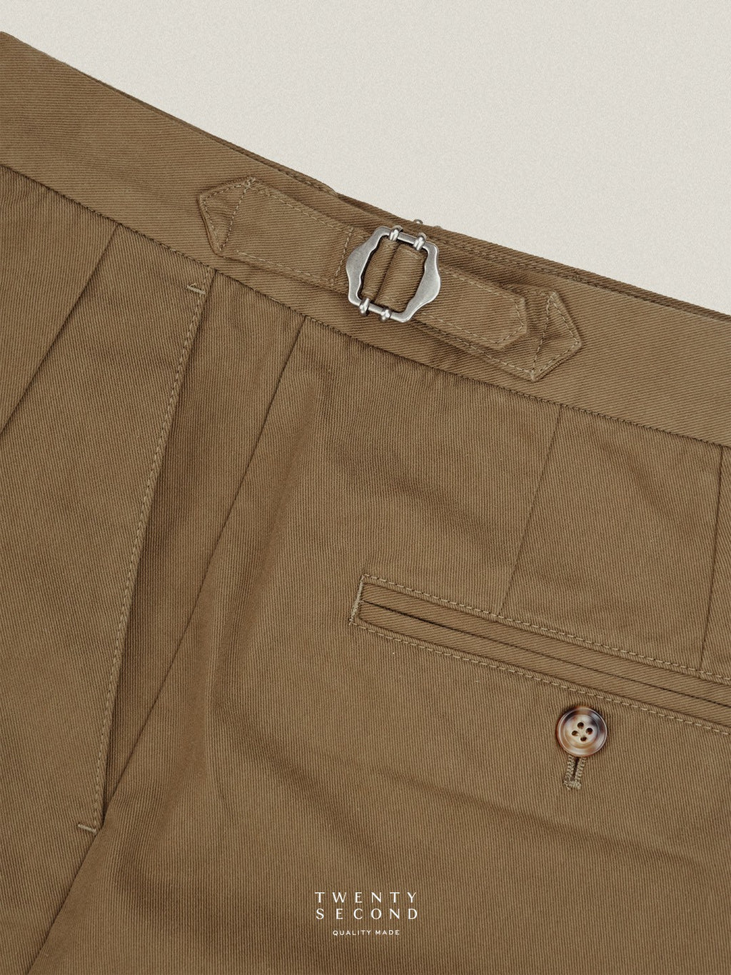 FRED CHINO PANTS - BROWN