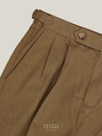 FRED CHINO PANTS - BROWN