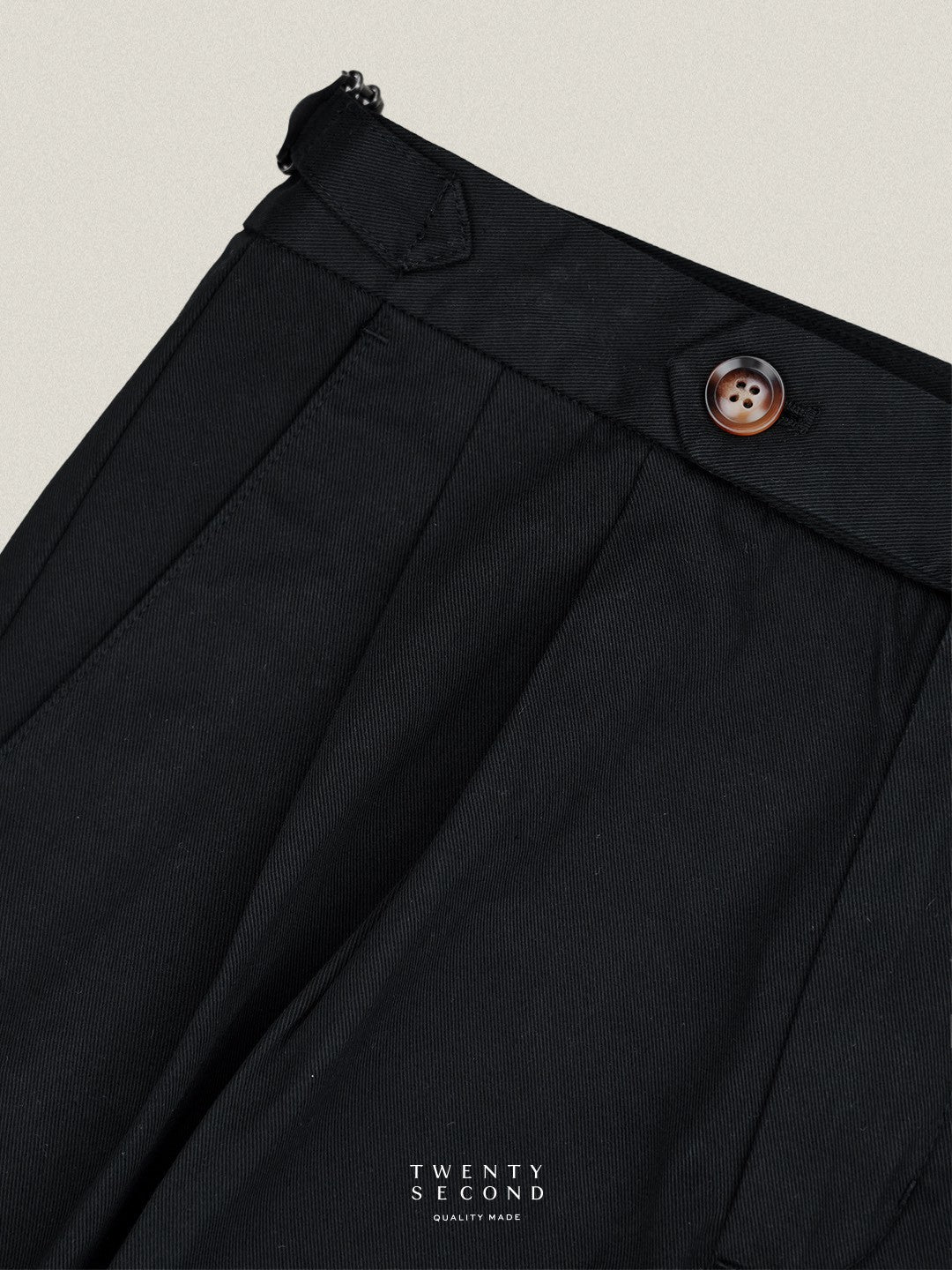 FRED CHINO PANTS - BLACK