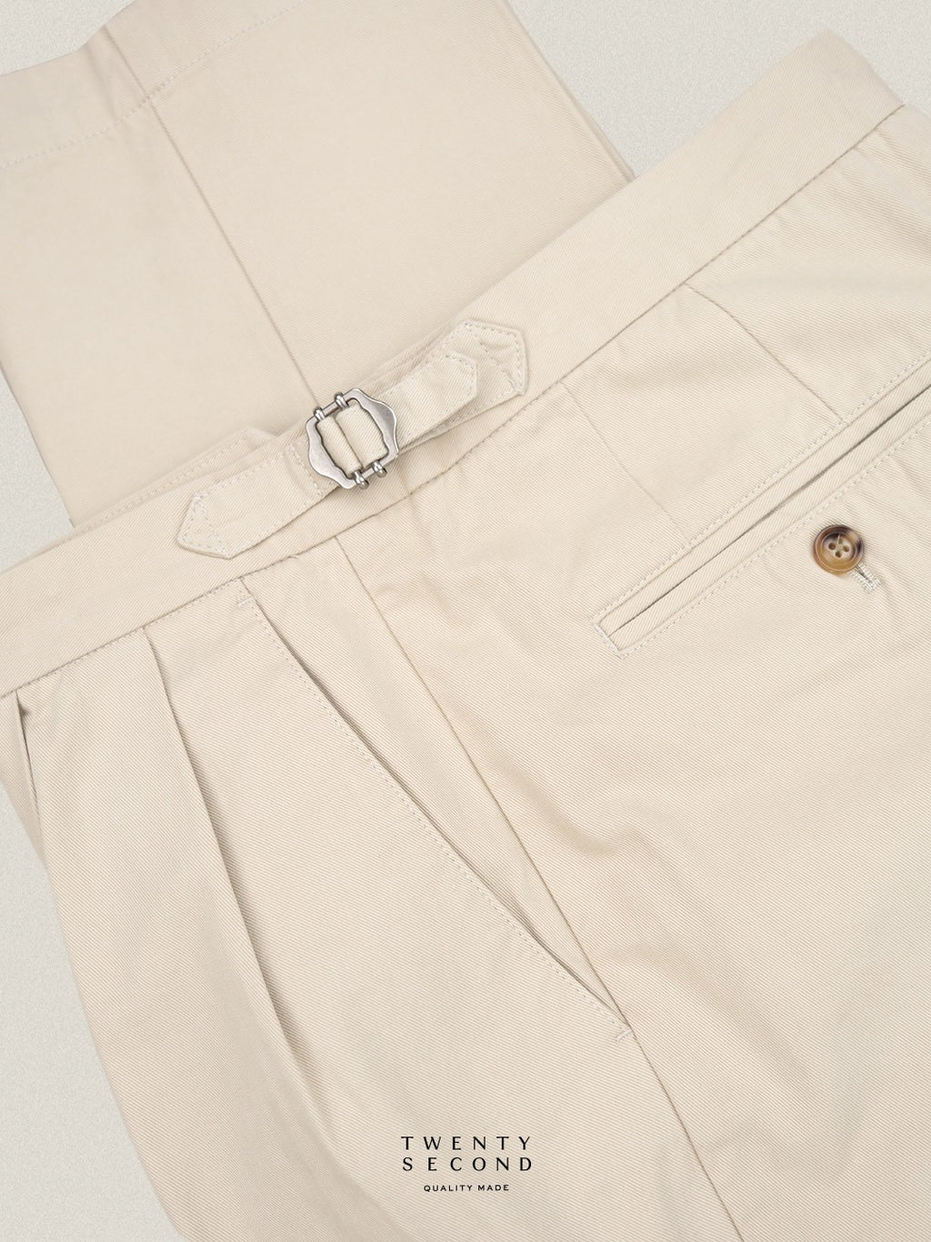 FRED CHINO PANTS - BEIGE