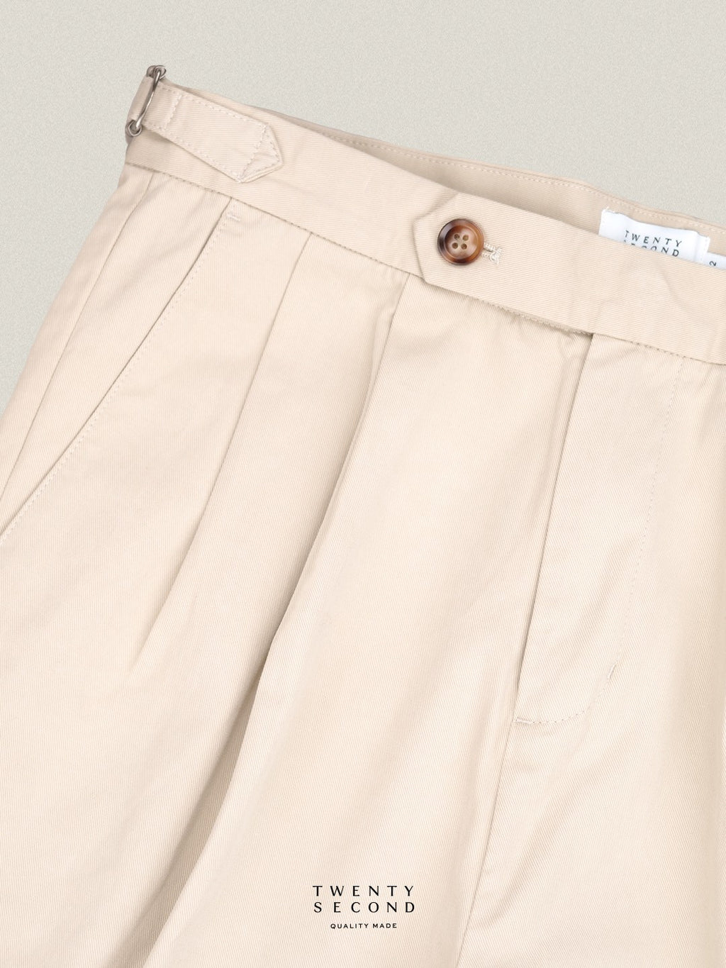 FRED CHINO PANTS - BEIGE