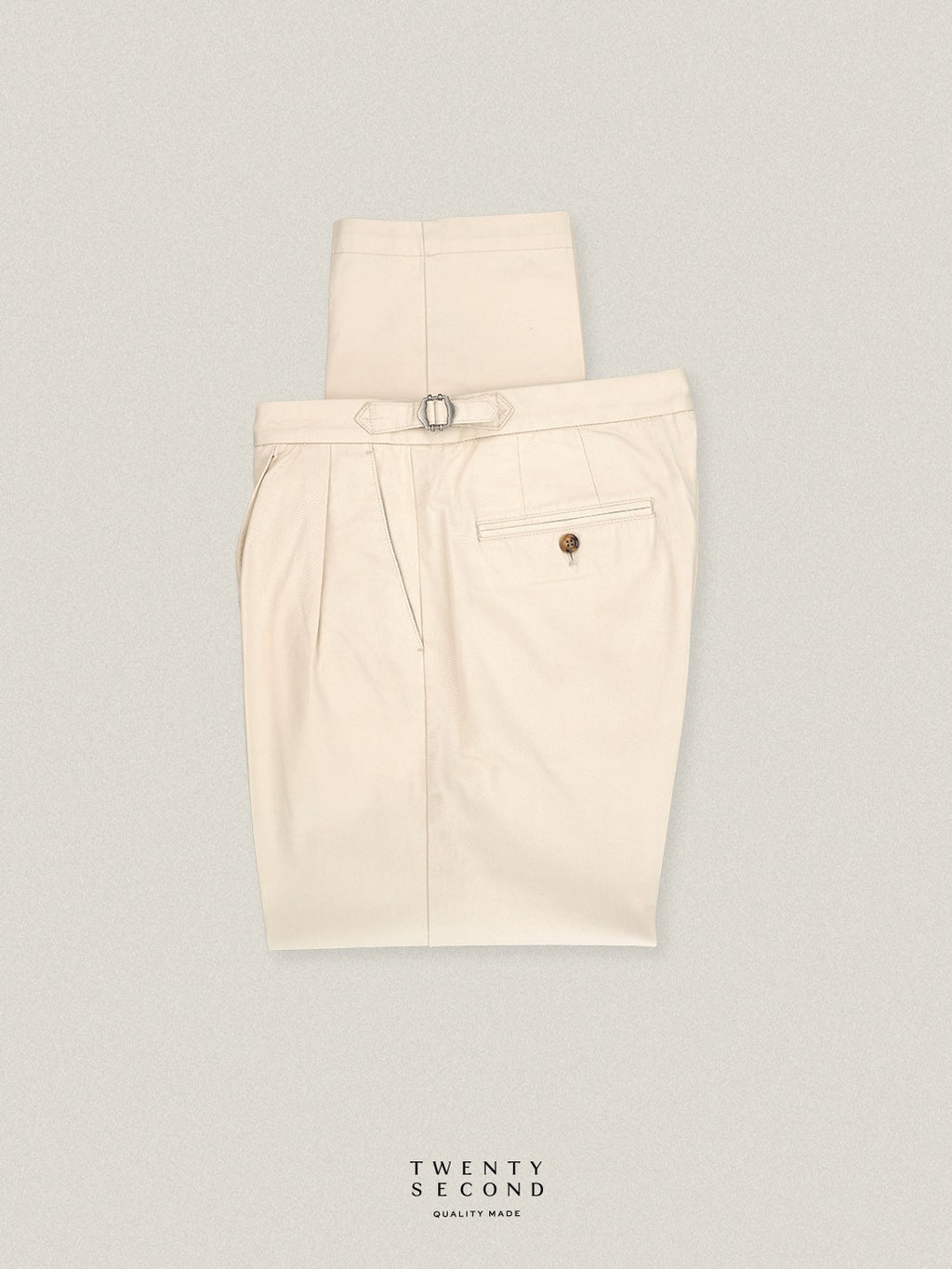 FRED CHINO PANTS - BEIGE