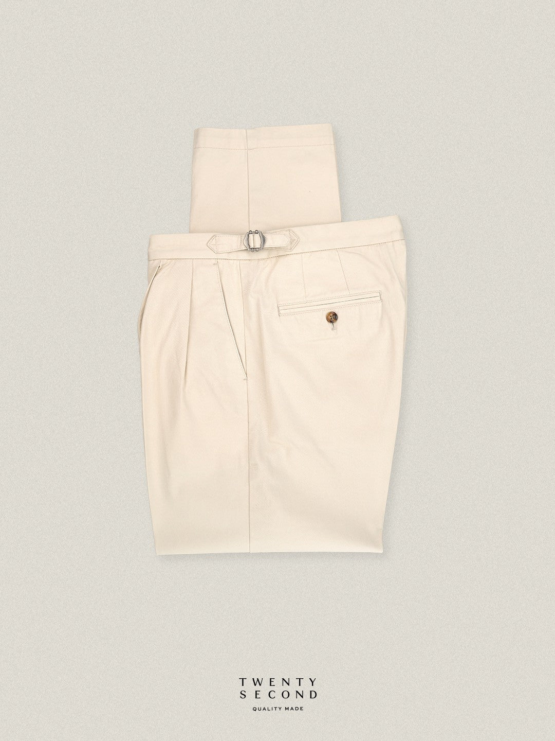 FRED CHINO PANTS - BEIGE