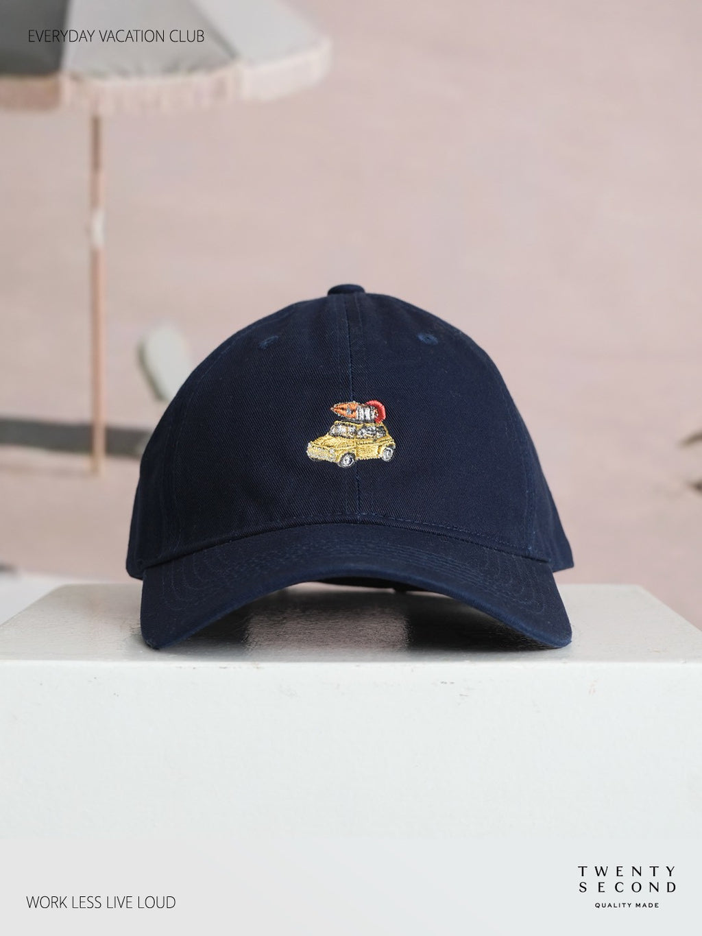 EVC FIAT CAP - NAVY