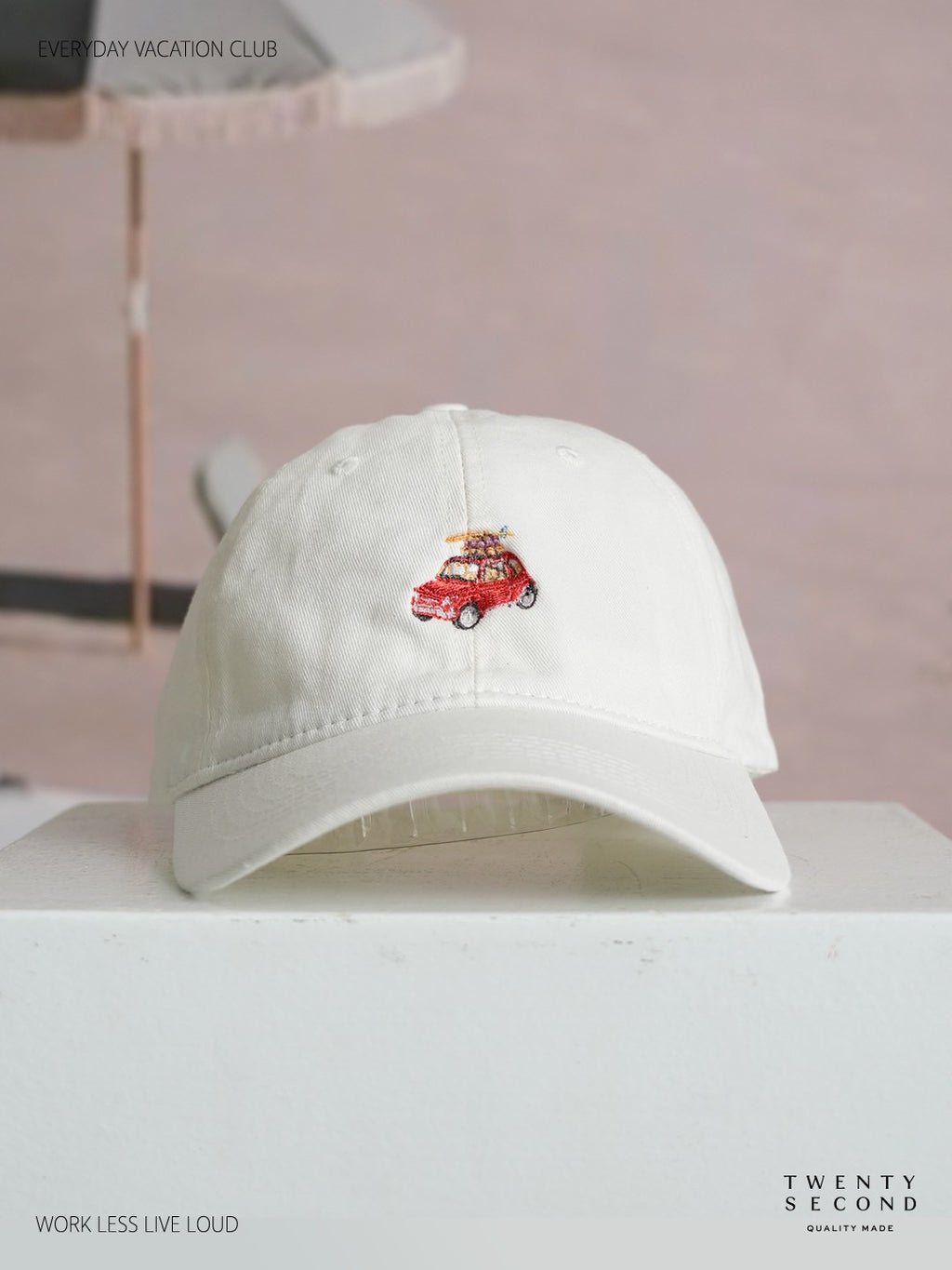 EVC FIAT CAP - WHITE