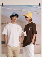 EVC AI IS WORKING TEE - BROWN