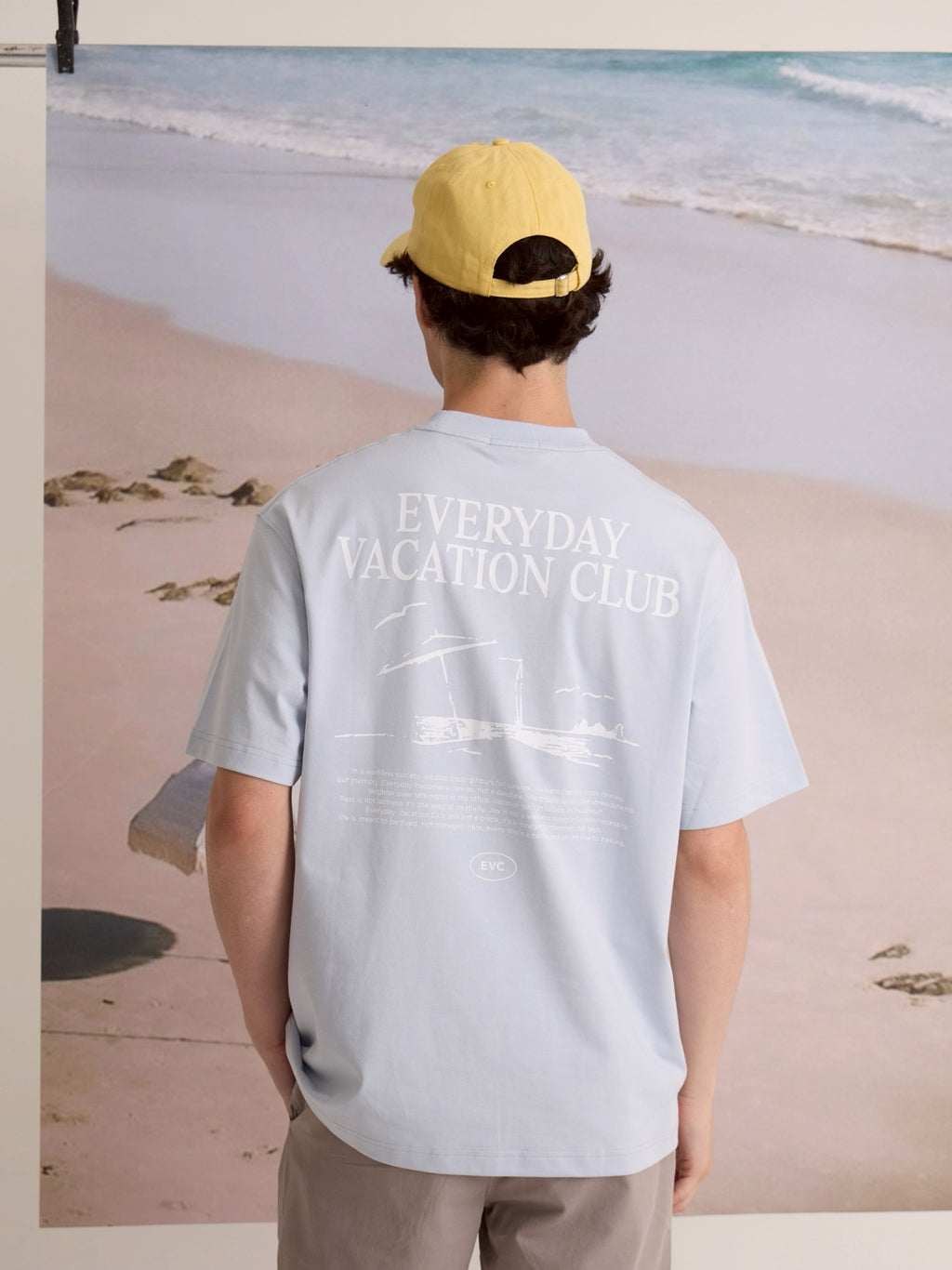 EVC CLUB TEE - BLUE