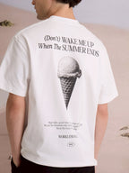 EVC SUMMER ENDS TEE - WHITE