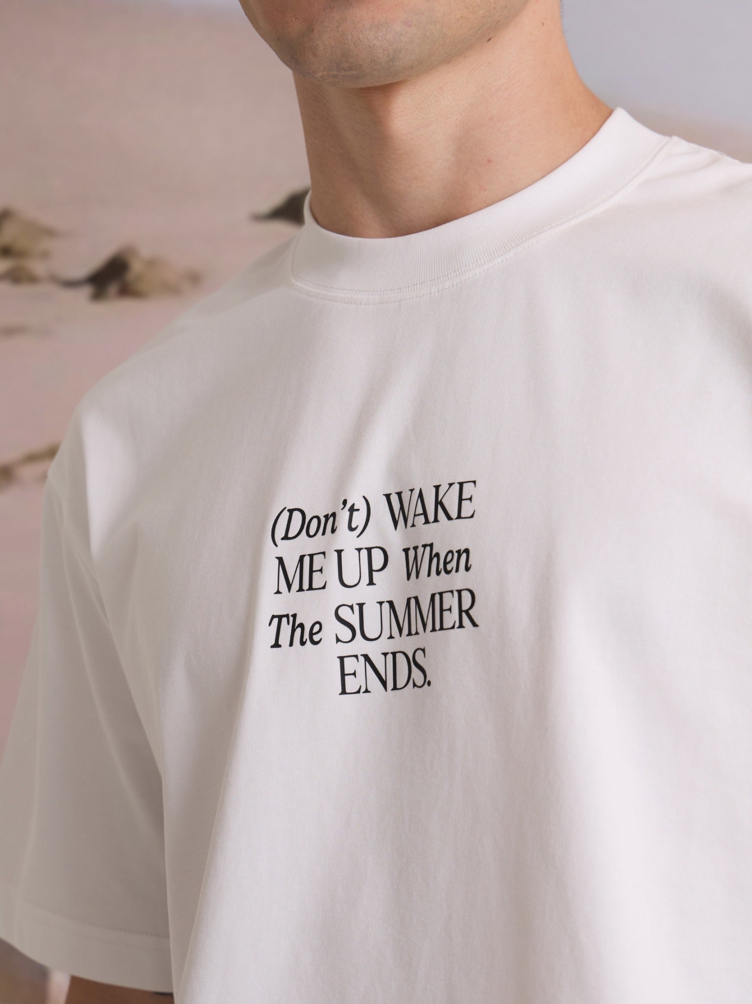 EVC SUMMER ENDS TEE - WHITE
