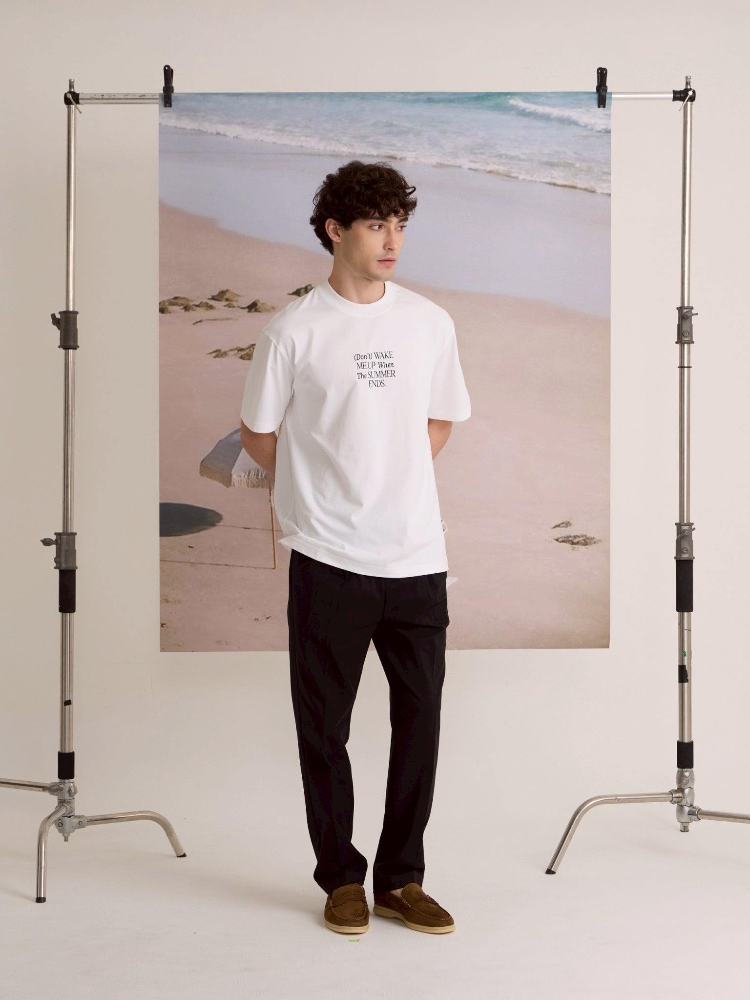 EVC SUMMER ENDS TEE - WHITE