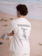 EVC VACATION CREW TEE - WHITE