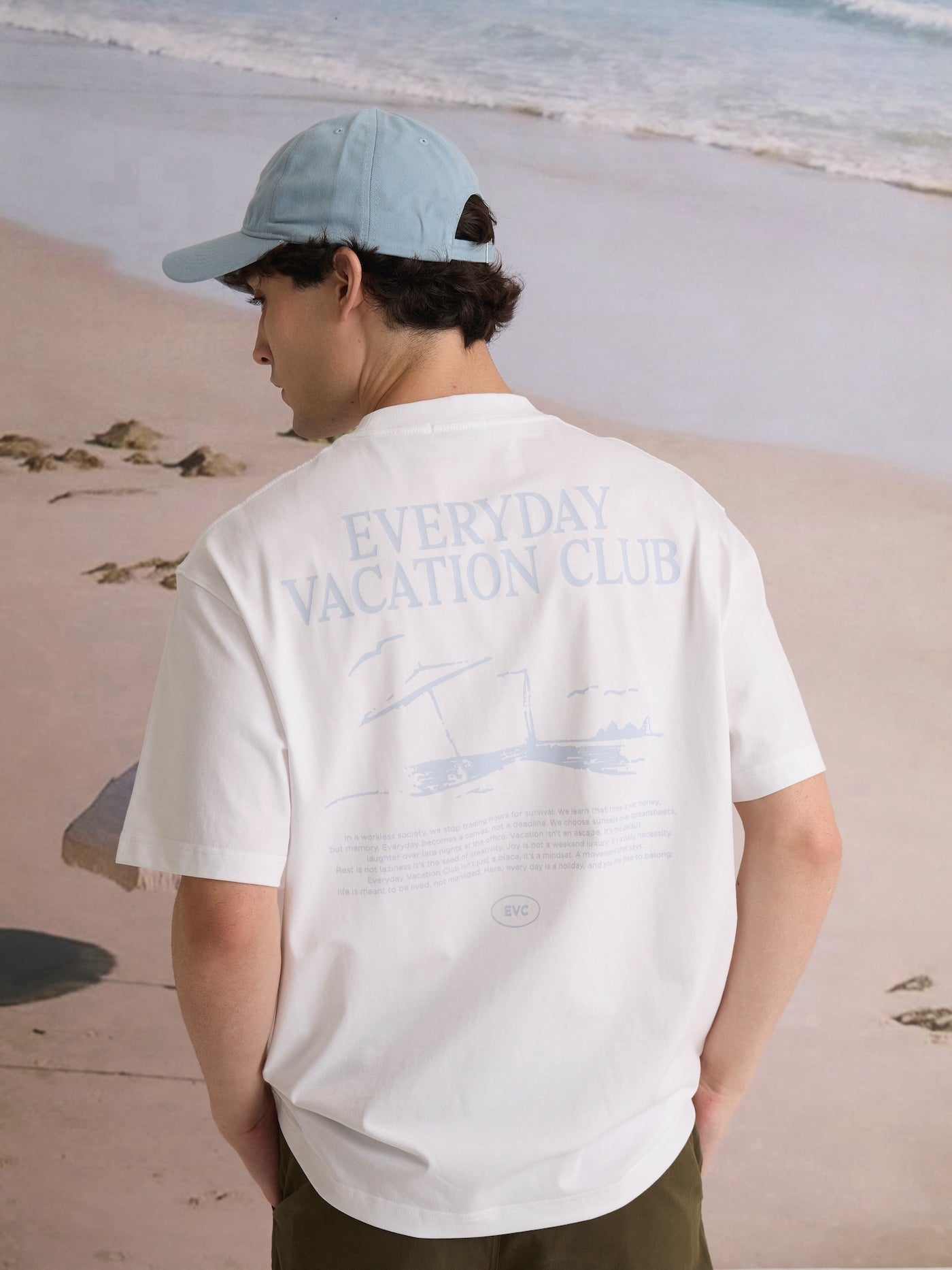 EVC CLUB TEE - WHITE