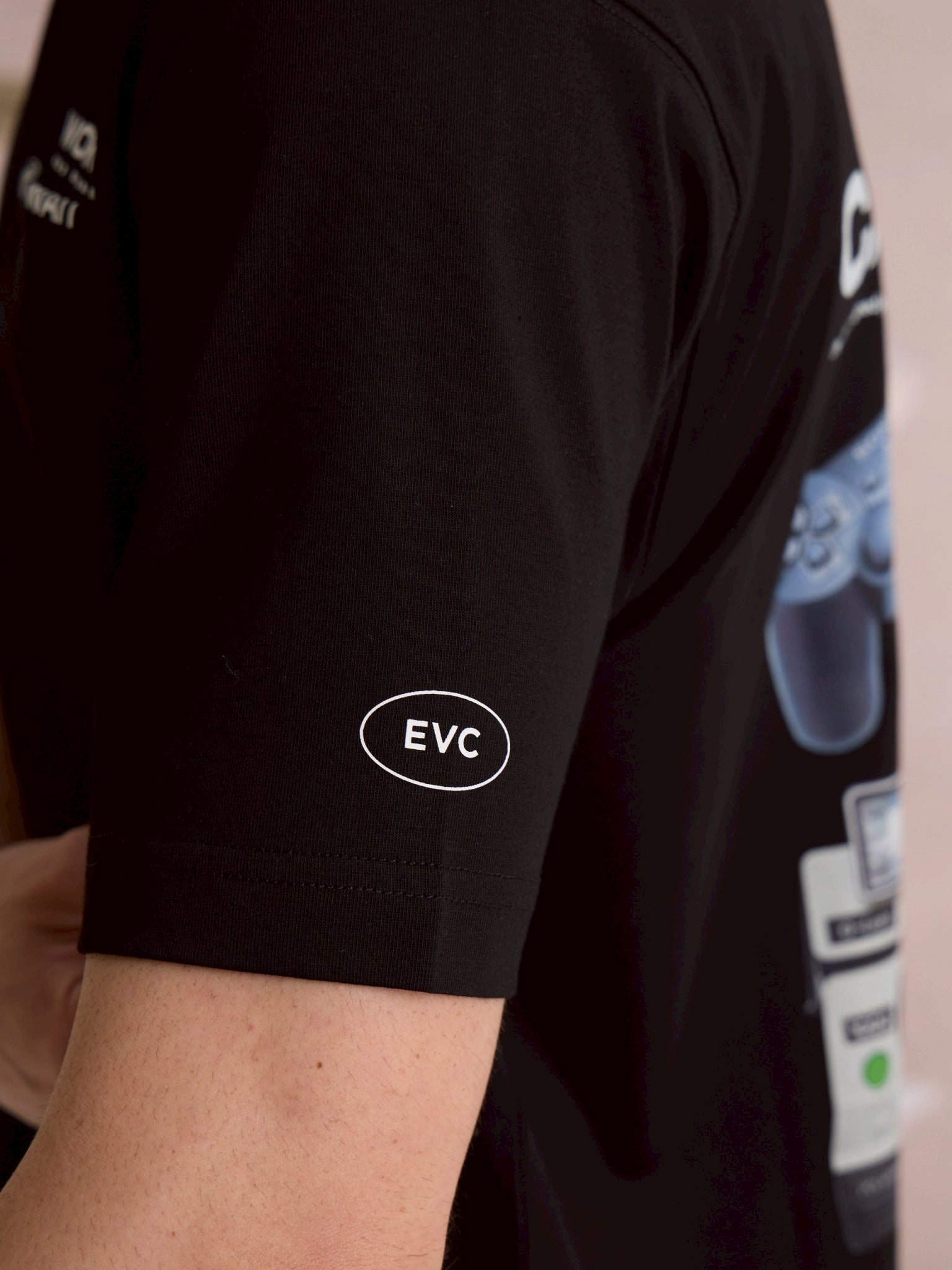 EVC WORK CAN WAIT TEE - BLACK