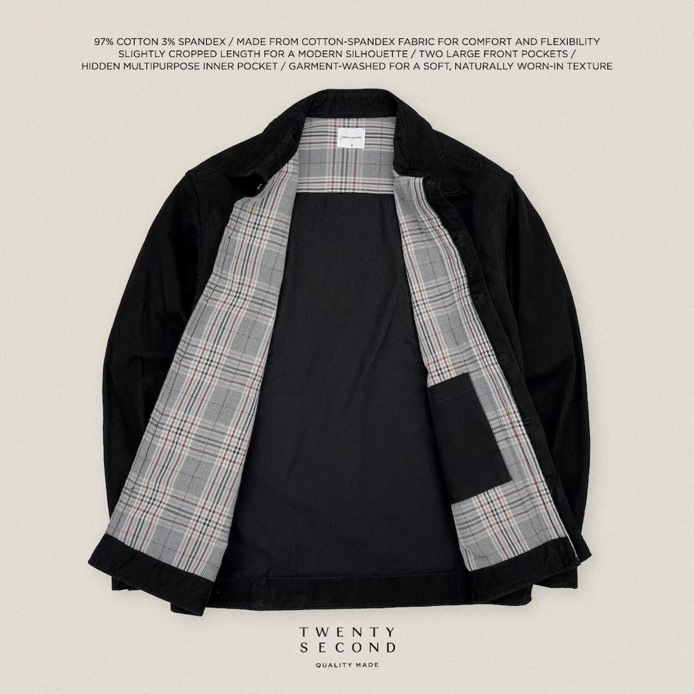 ESCAPE OUTBOUND JACKET - BLACK