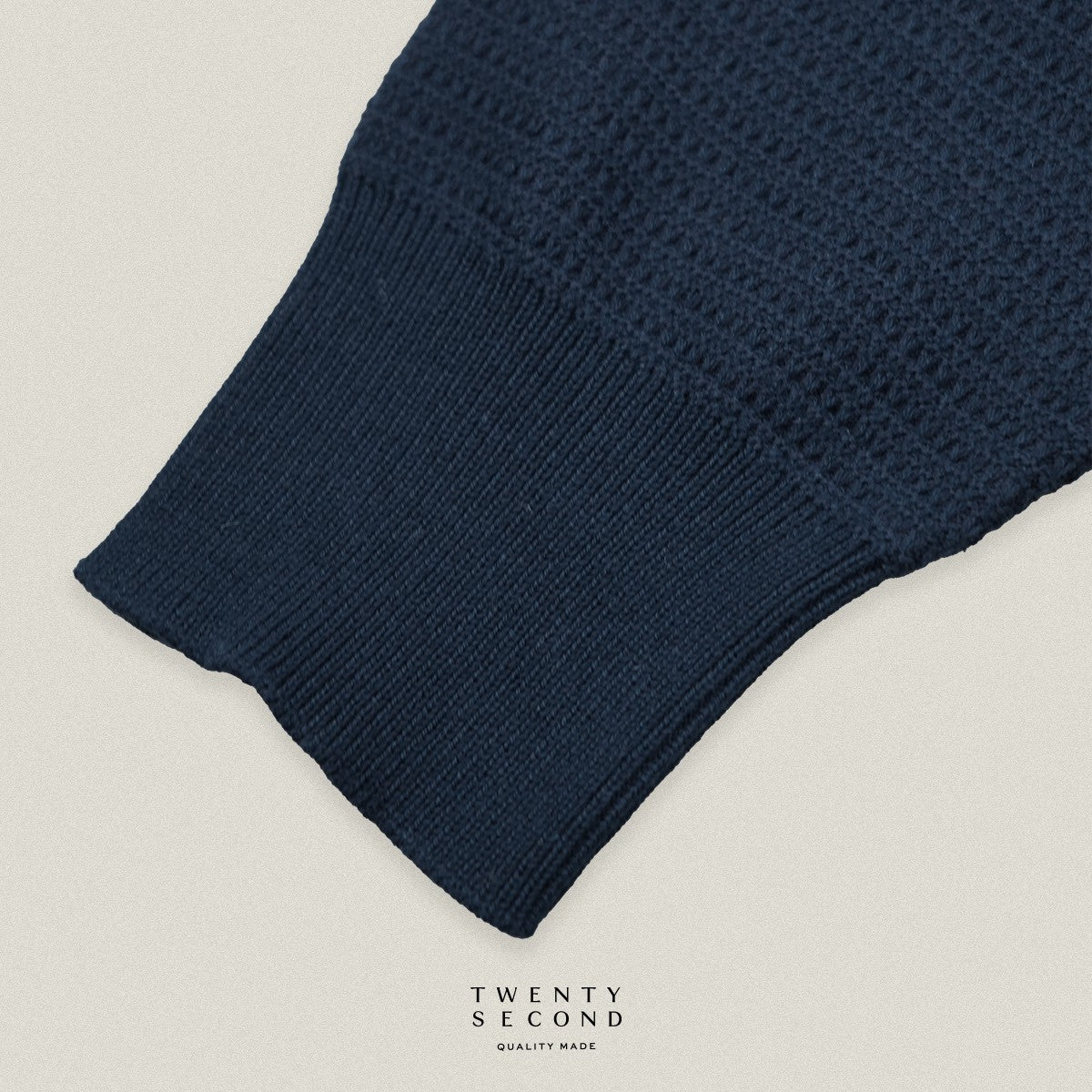 MILES KNIT OVERSHIRT - NAVY