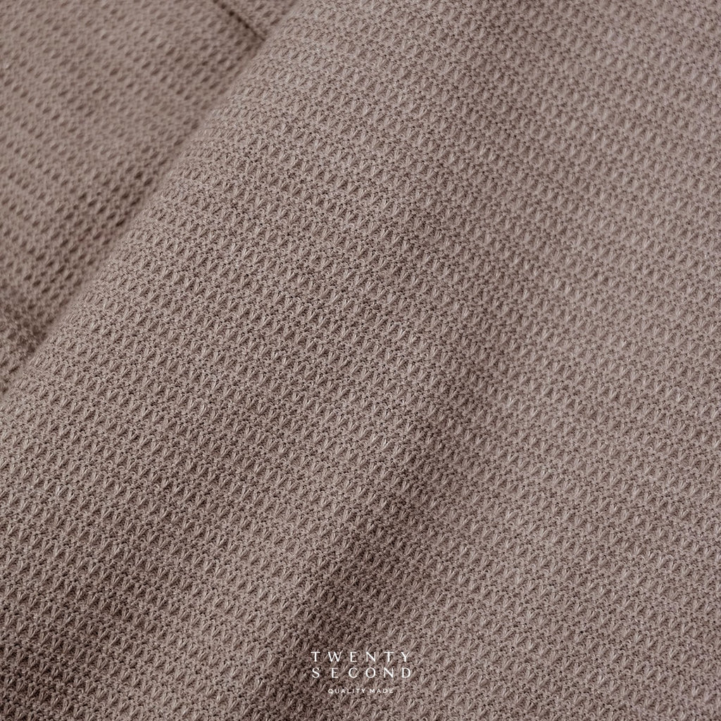 MILES KNIT OVERSHIRT - BROWN