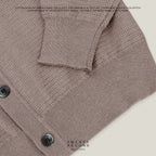 MILES KNIT OVERSHIRT - BROWN
