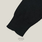 MILES KNIT OVERSHIRT - BLACK