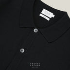 MILES KNIT OVERSHIRT - BLACK