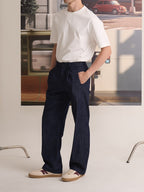 ARTHUR DENIM TROUSERS - INDIGO  BLUE