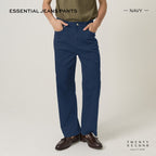 ESSENTIAL JEANS PANTS - NAVY