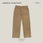 ESSENTIAL JEANS PANTS - KHAKI