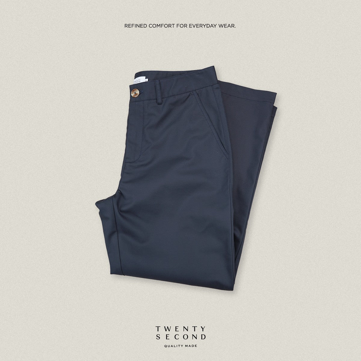 URBAN CHINO PANTS - NAVY