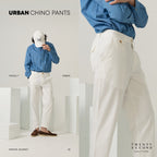 URBAN CHINO PANTS - WHITE
