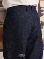 ARTHUR DENIM TROUSERS - INDIGO  BLUE