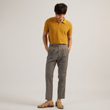 CLASSIC PLEATED TROUSERS - GREY