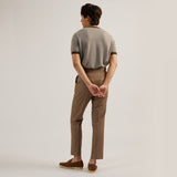 CLASSIC PLEATED TROUSERS - KHAKI