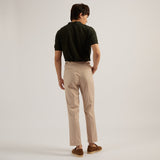 CLASSIC PLEATED TROUSERS - BEIGE