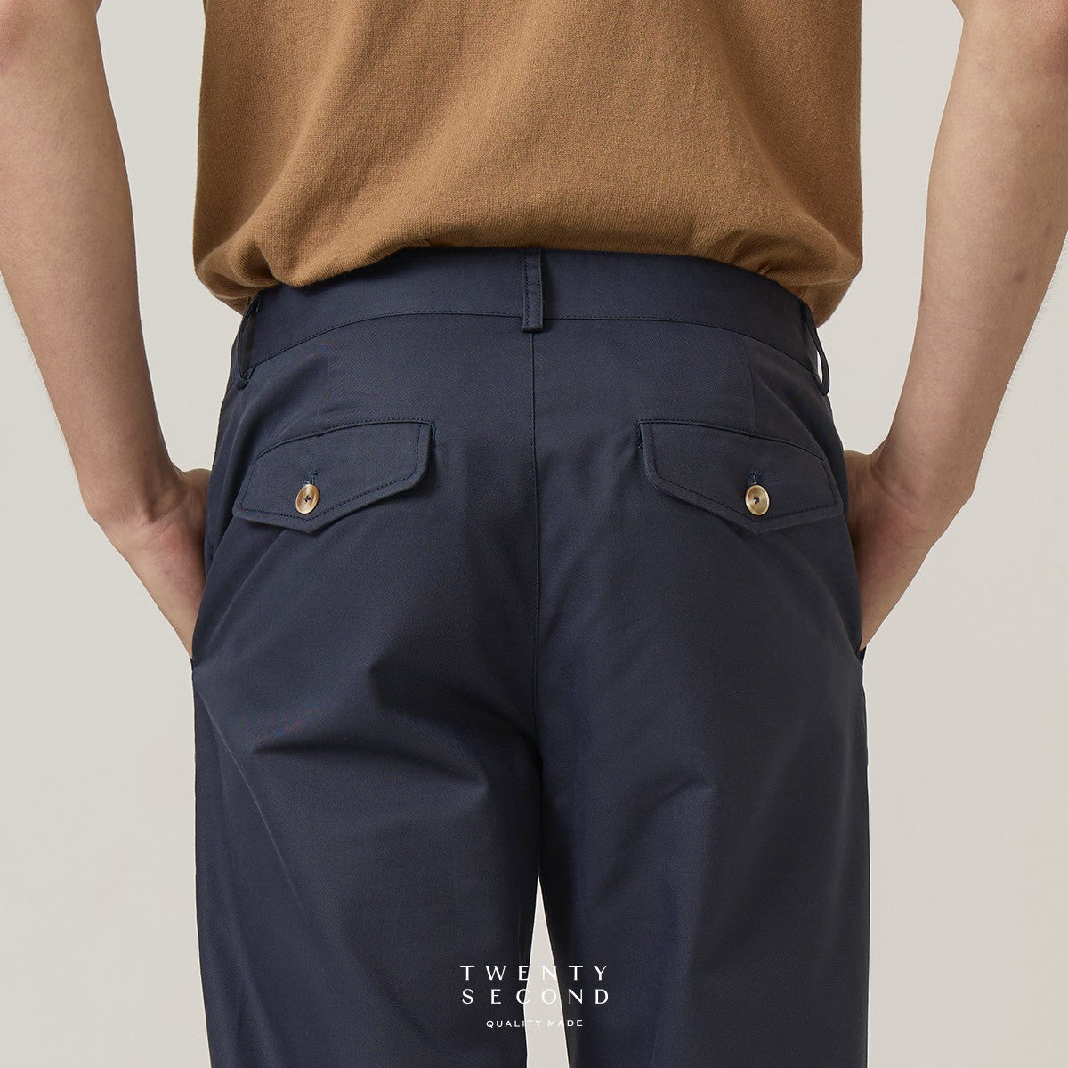 URBAN CHINO PANTS - NAVY