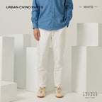 URBAN CHINO PANTS - WHITE