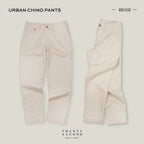 URBAN CHINO PANTS - BEIGE