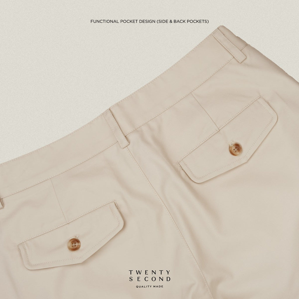 URBAN CHINO PANTS - BEIGE