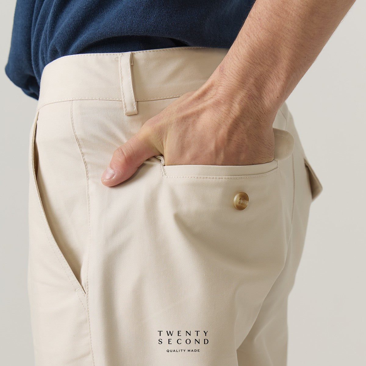 URBAN CHINO PANTS - BEIGE