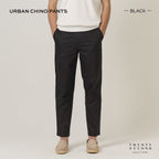 URBAN CHINO PANTS - BLACK