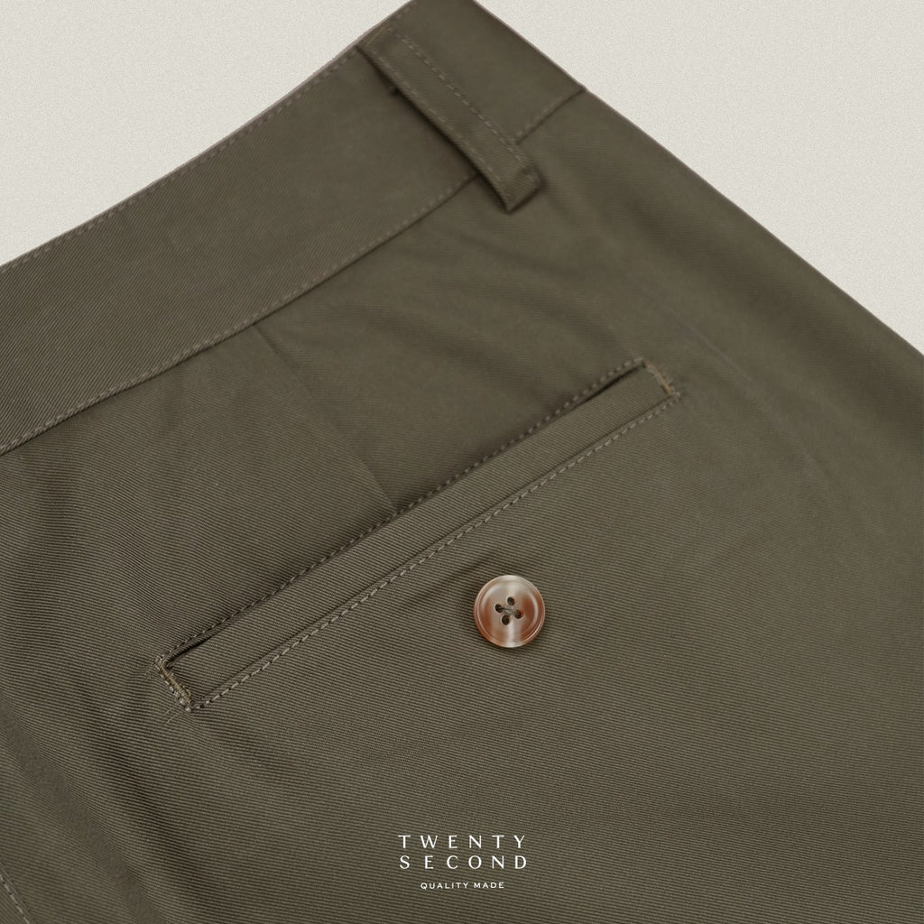 URBAN CHINO PANTS - OLIVE