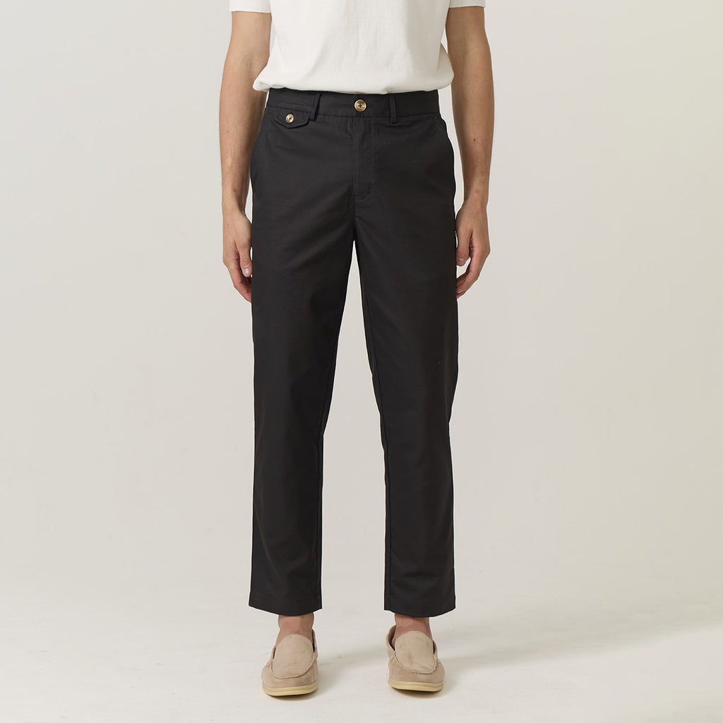URBAN CHINO PANTS - BLACK